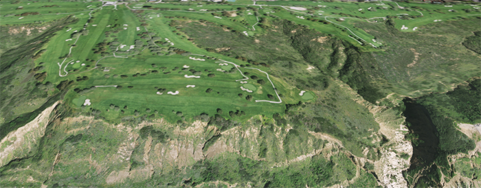 3D Golf Course Torrey Pines US Open 2008